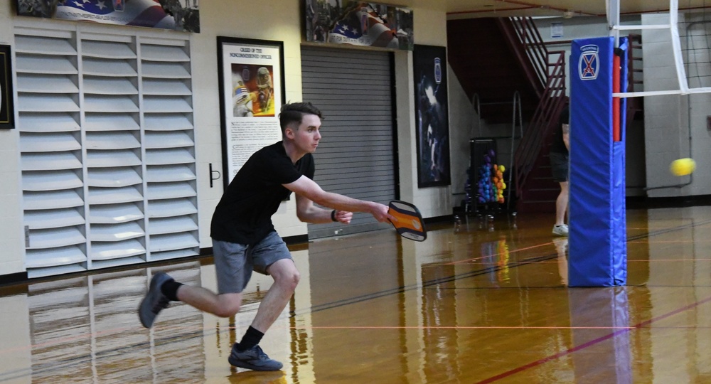 Pickleball gaining popularity at Fort Drum