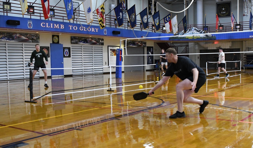 Pickleball gaining popularity at Fort Drum