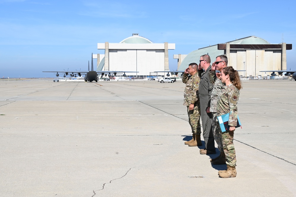 California Adjutant General visits 129th Rescue Wing