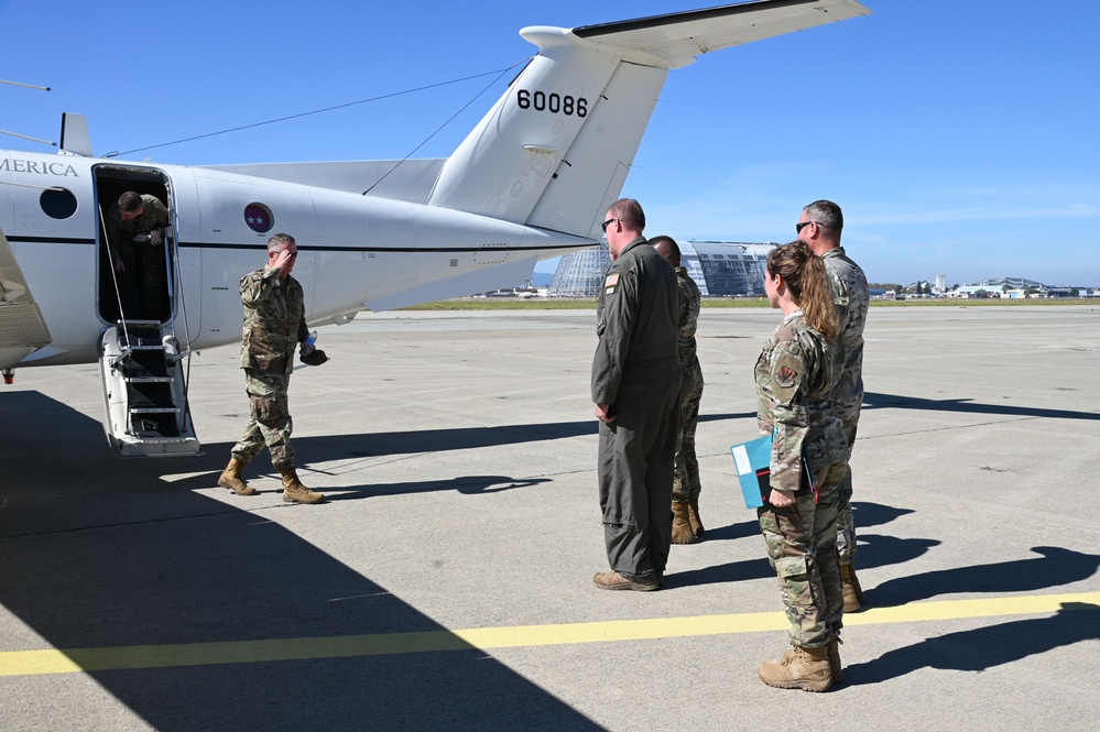 California Adjutant General visits 129th Rescue Wing