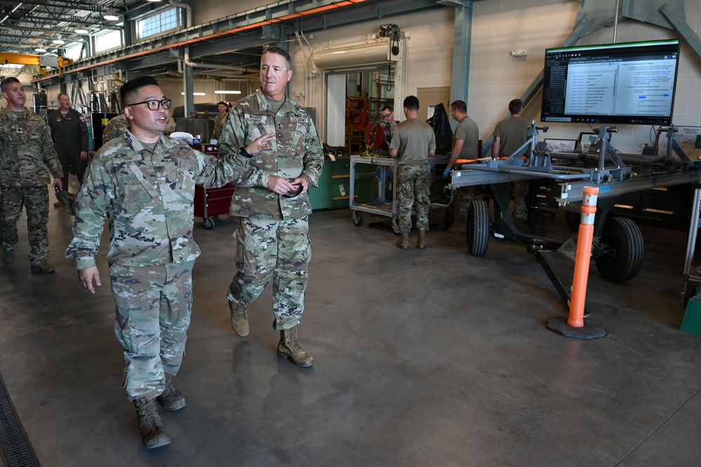 California Adjutant General visits 129th Rescue Wing