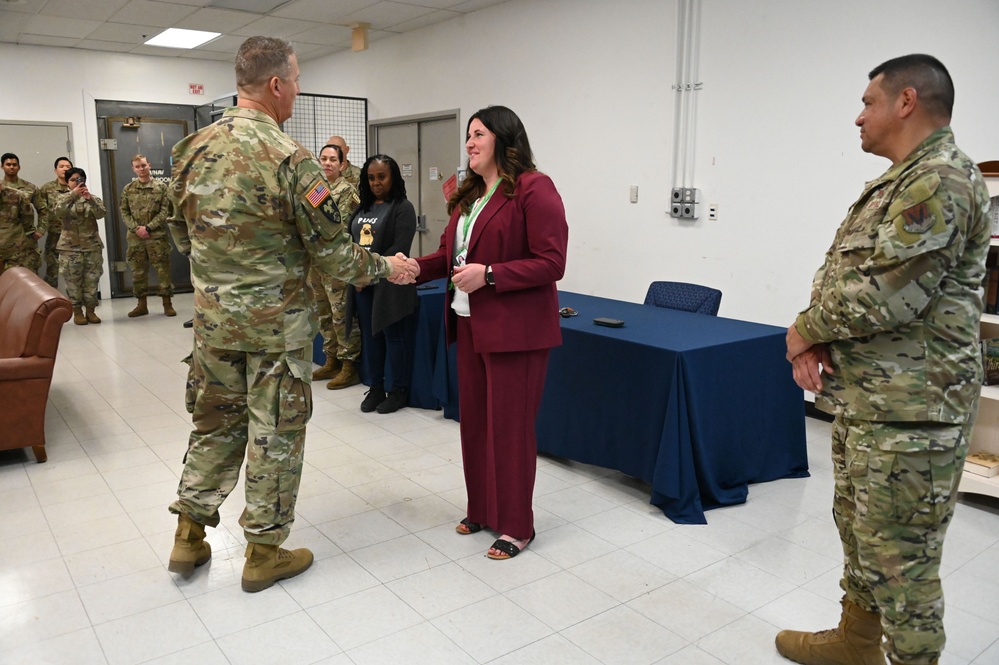 California Adjutant General visits 129th Rescue Wing