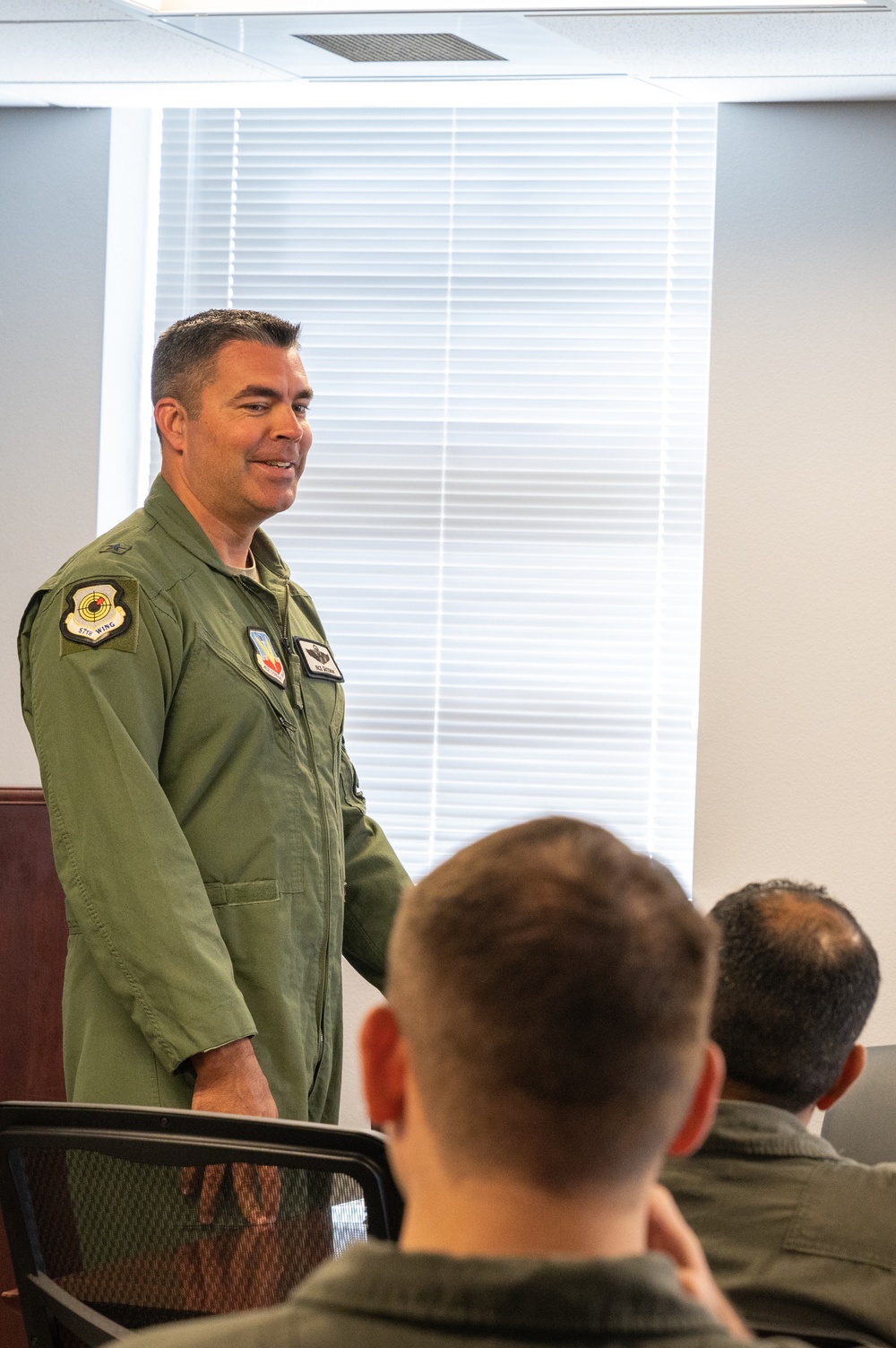 57th Wing Commander visits 315th and 340th Weapons Squadrons at Barksdale