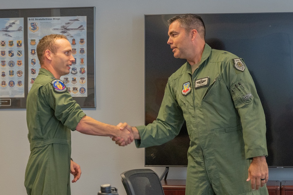 57th Wing Commander visits 315th and 340th Weapons Squadrons at Barksdale