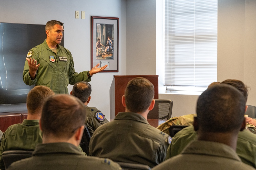 57th Wing Commander visits 315th and 340th Weapons Squadrons at Barksdale