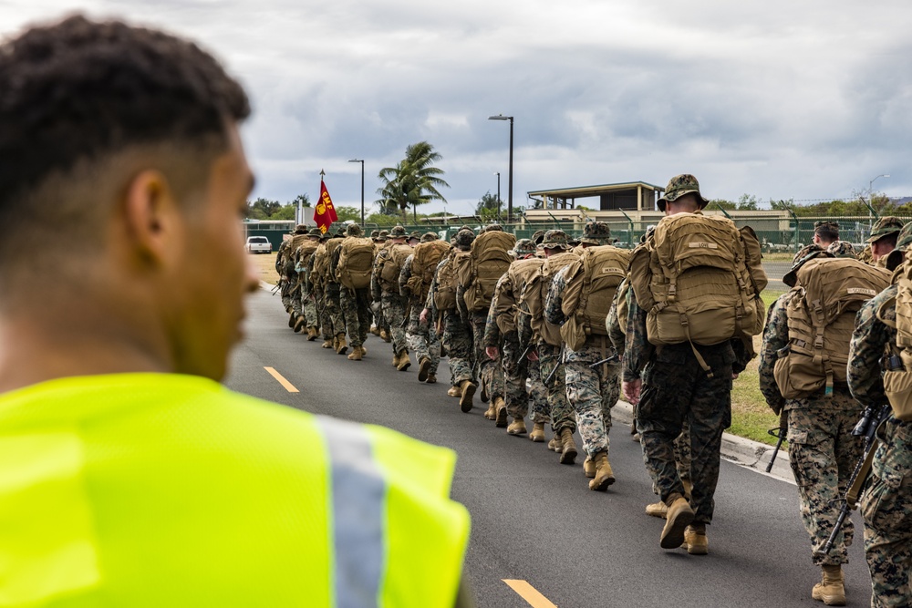 3d MLR Conducts 15k Hike