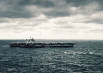 George Washington Transits the Atlantic Ocean