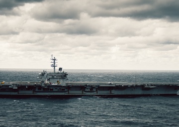 George Washington Transits the Atlantic Ocean