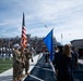 Col. Catherine M. Grush, 152nd Airlift Wing Commander, honored at University of Nevada, Reno vs. University of Nevada, Las Vegas rival game