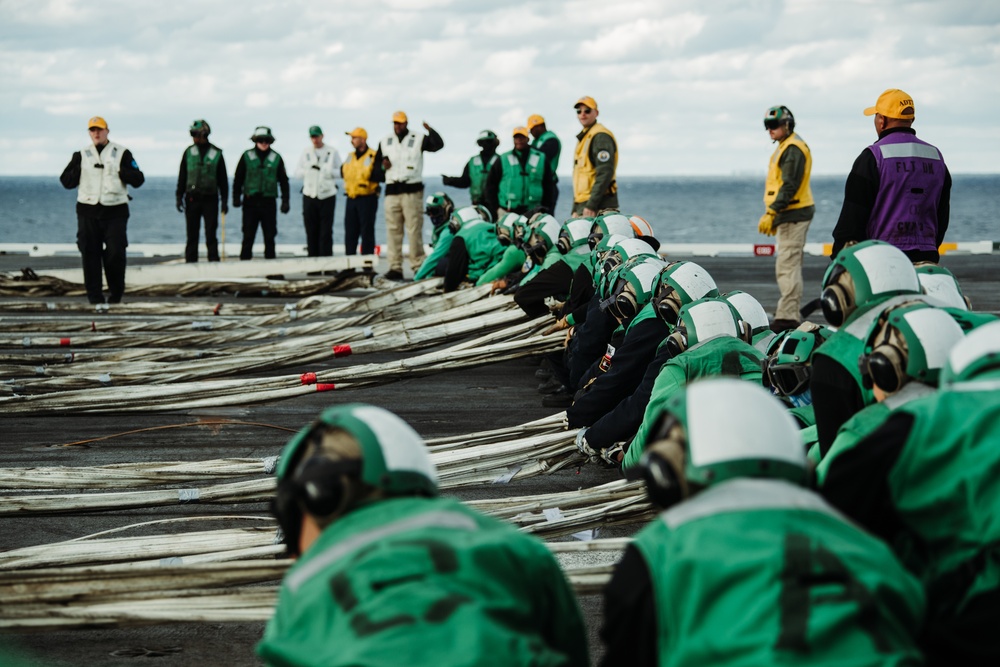 George Washington Flight Deck Training: Raising the Crash Barrier