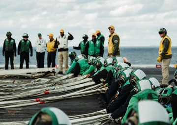 George Washington Flight Deck Training: Raising the Crash Barrier