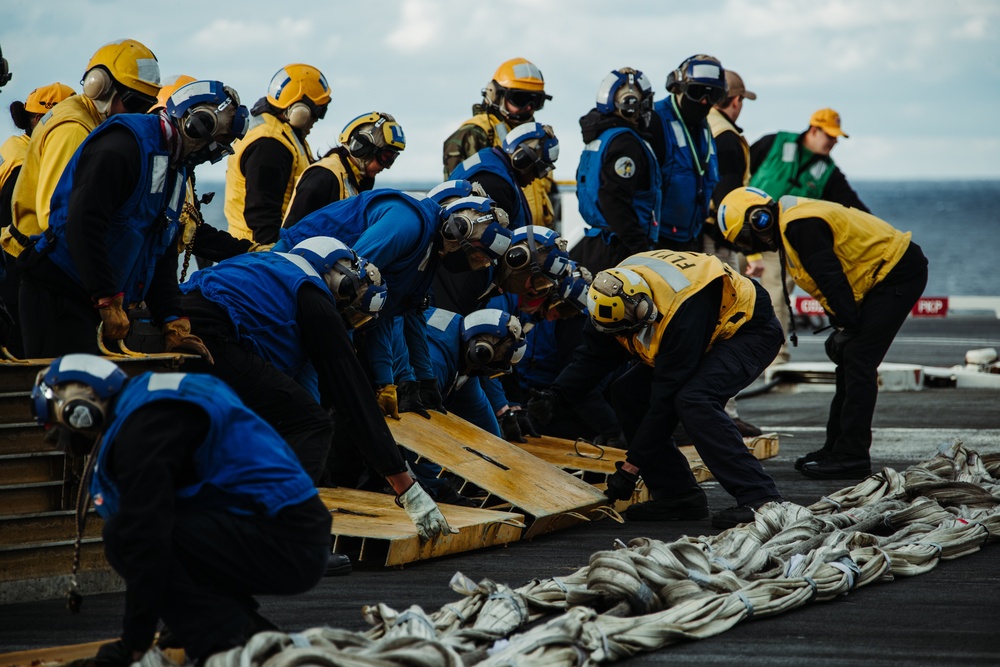 George Washington Flight Deck Training: Raising the Crash Barrier