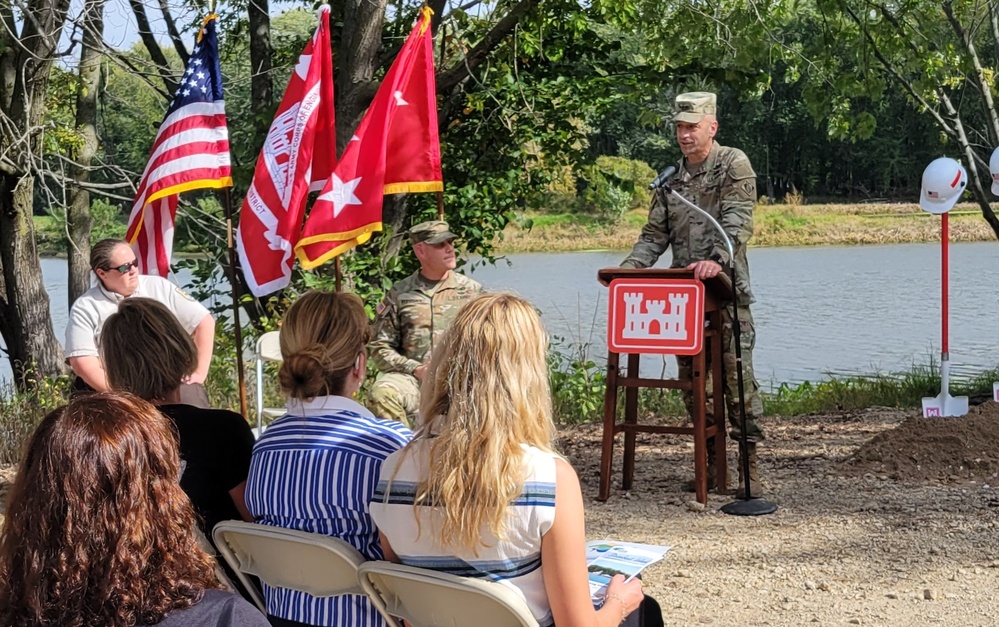 Steamboat Island Groundbreaking Ceremony