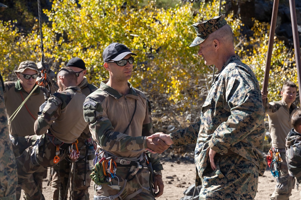 MAGTFC, MCAGCC commanding general visits Marines during MTX 1-24