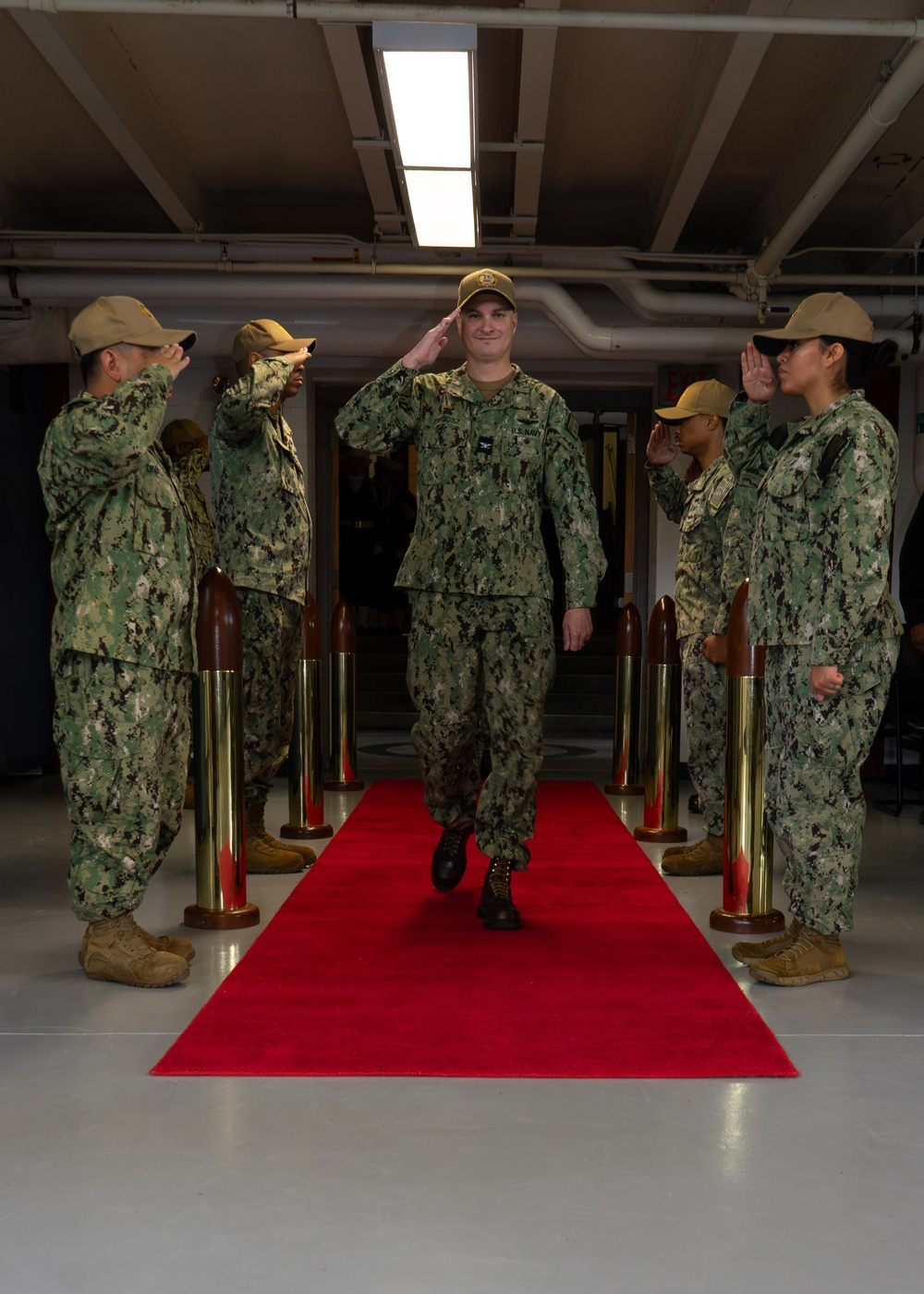 Change of Command Ceremony at Naval Station Great Lakes: Yargosz relieves Williamson as Commanding Officer