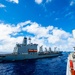 Pacific Partnership 2024-1: USNS Mercy Underway Replenishment Oct. 16, 2023