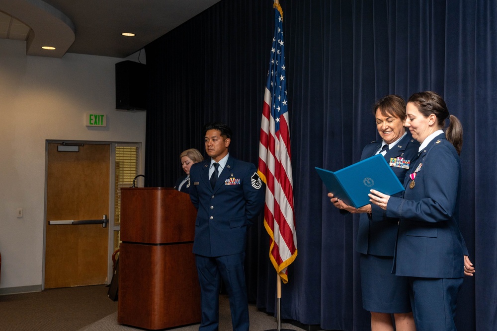 Maj. Rachel L. Brown retires from the Nevada Air National Guard