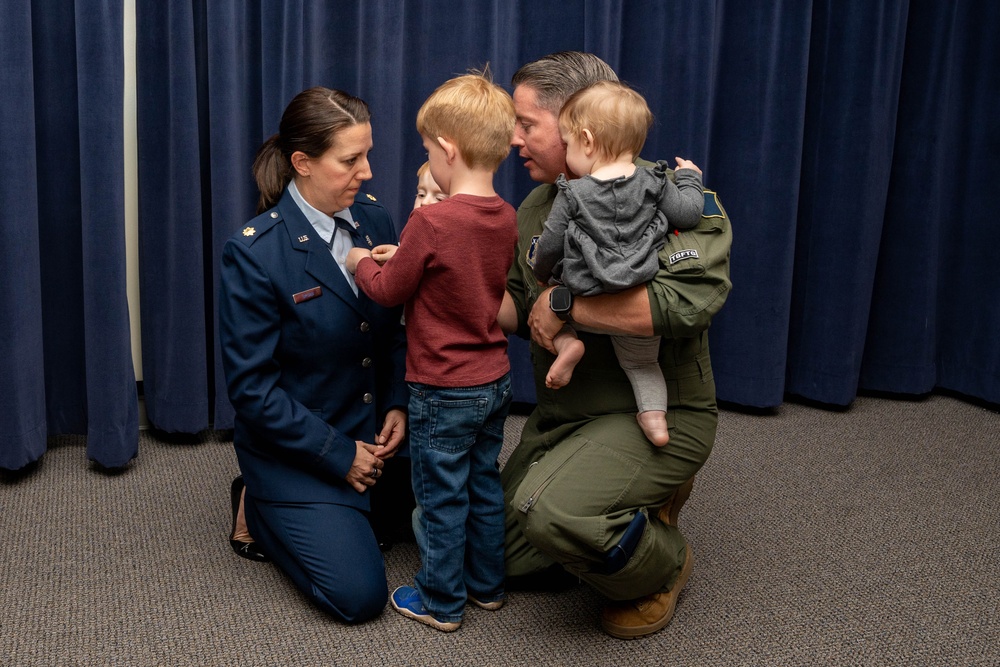 Maj. Rachel L. Brown retires from the Nevada Air National Guard