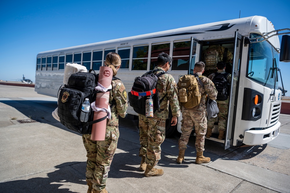 First AFFORGEN deployers leave from Travis AFB