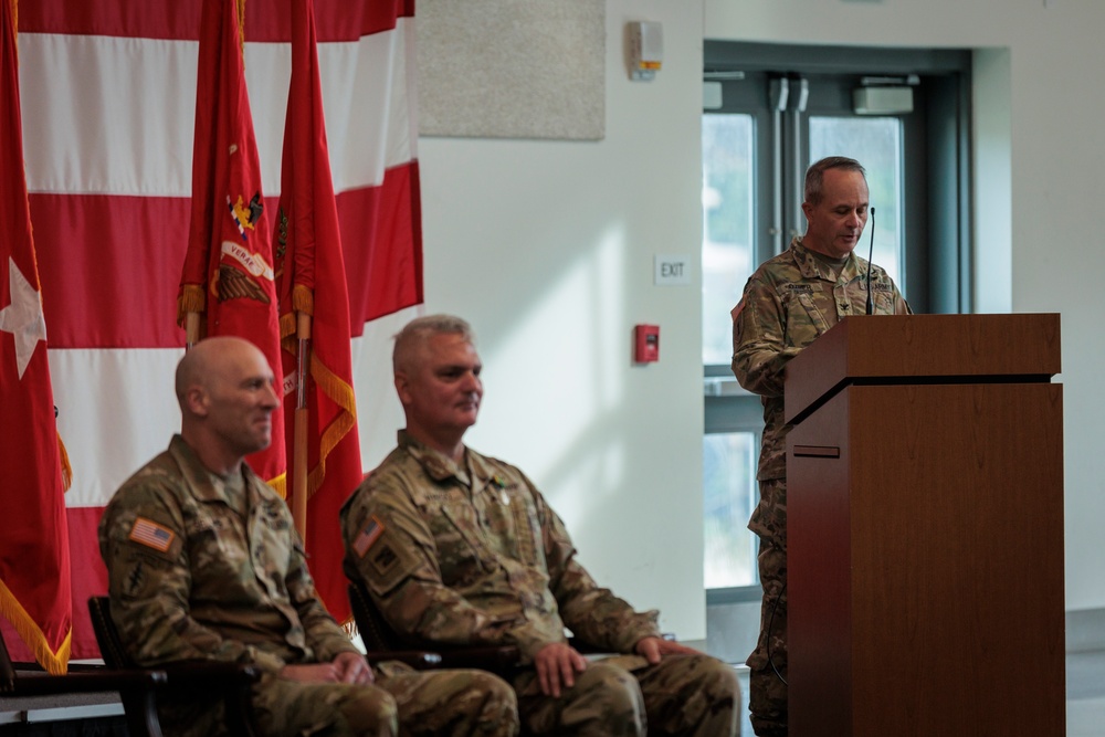 205th Regimental Training Institute change of command