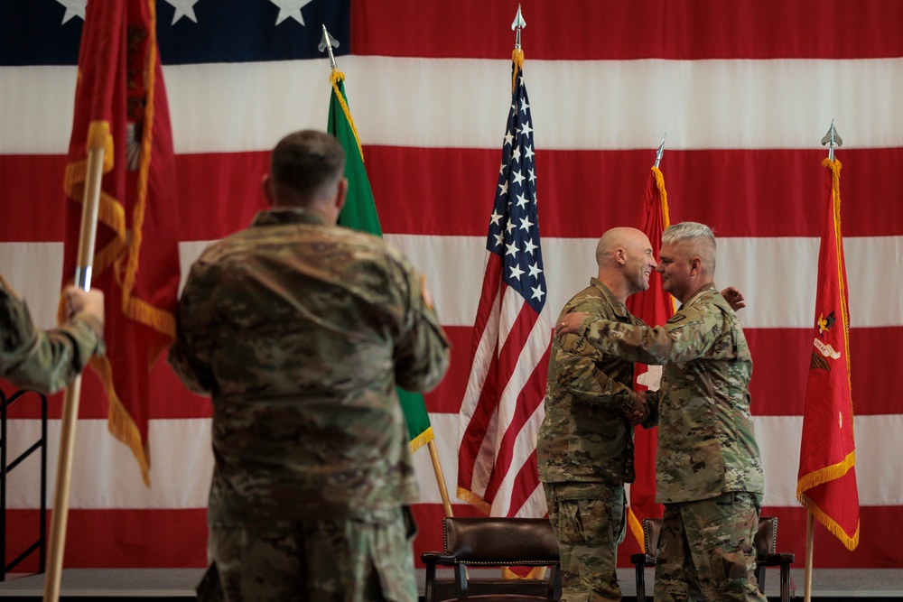 205th Regimental Training Institute change of command