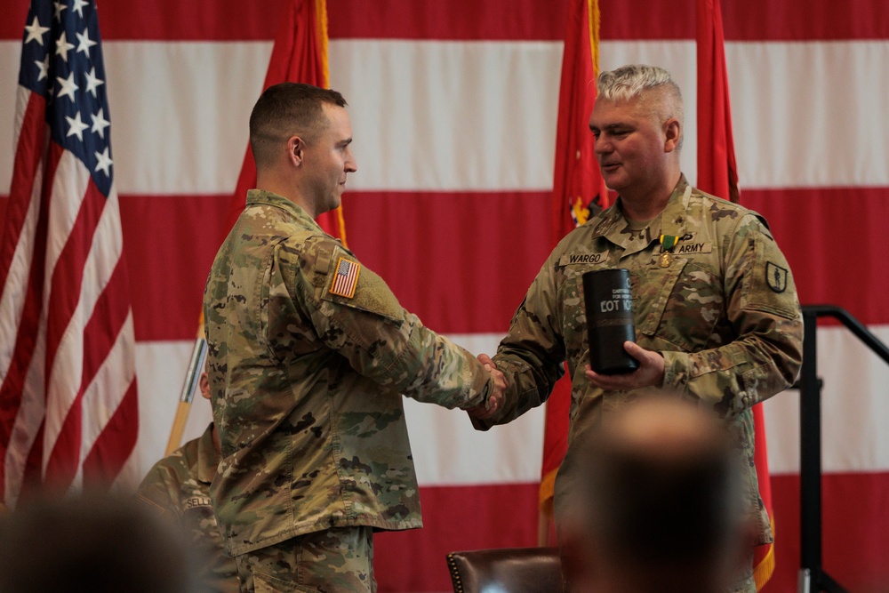 205th Regimental Training Institute change of command