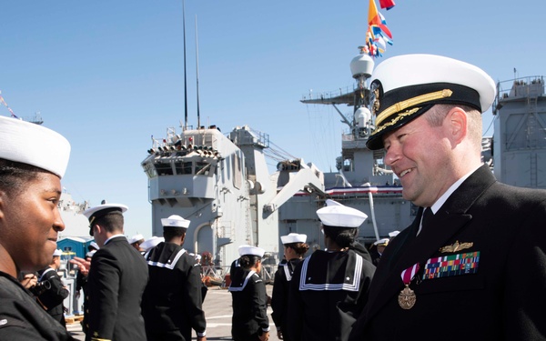 Ashland holds change of command ceremony