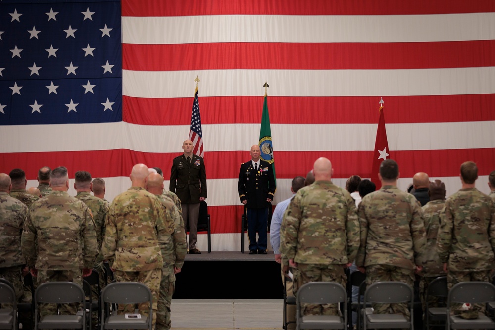 Chief Warrant Officer 3 Richard Kraft retires from the Washington National Guard after 25 years of service