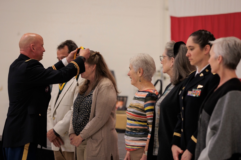 Chief Warrant Officer 3 Richard Kraft retires from the Washington National Guard after 25 years of service