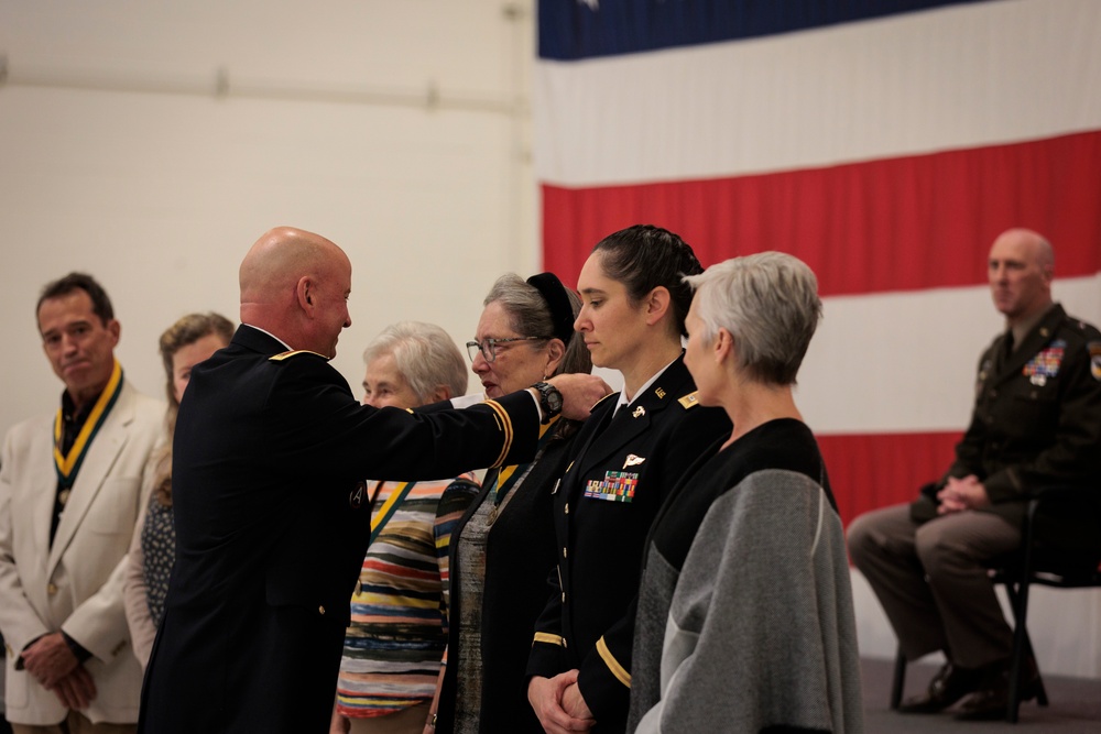 Chief Warrant Officer 3 Richard Kraft retires from the Washington National Guard after 25 years of service