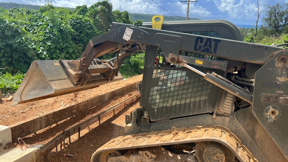 DET Tinian Concrete Pour (NMCB-3)