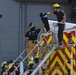 USS America (LHA 6) Conducts 8010 Industrial Fire Drill