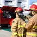 USS America (LHA 6) Conducts 8010 Industrial Fire Drill