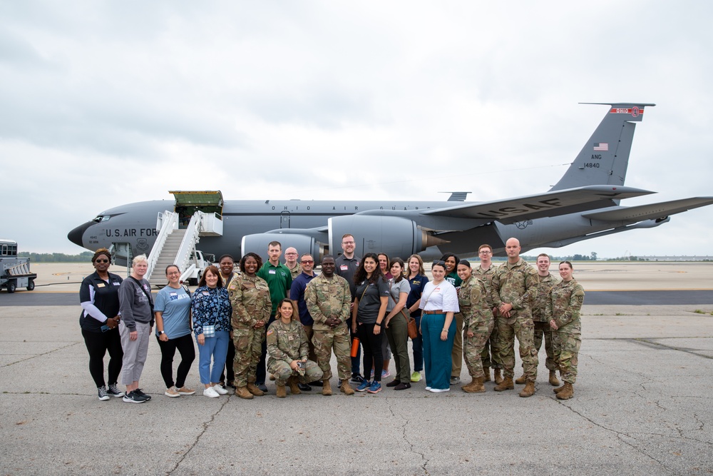 Ohio National Guard conducts 2023 Educator Orientation Flight