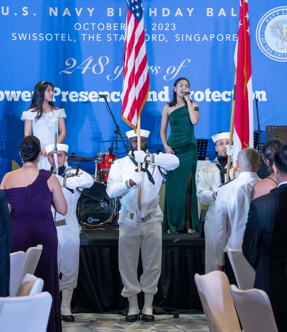 Singapore's U.S. Navy Birthday Ball