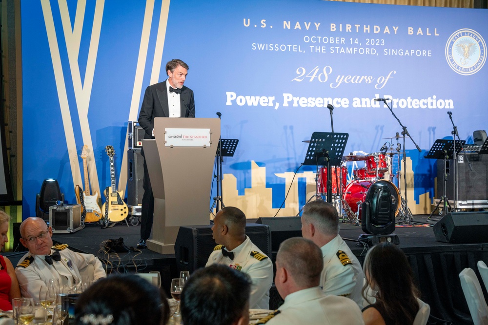 Singapore's U.S. Navy Birthday Ball