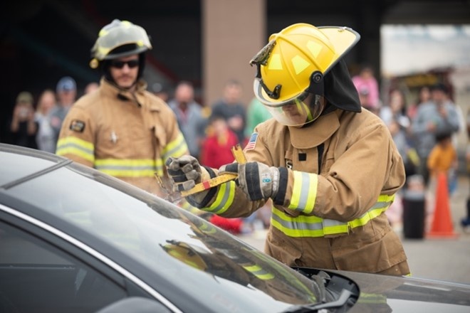 Osan Fire Department hosts annual fire prevention week