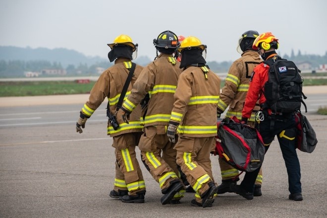 Osan Fire Department hosts annual fire prevention week