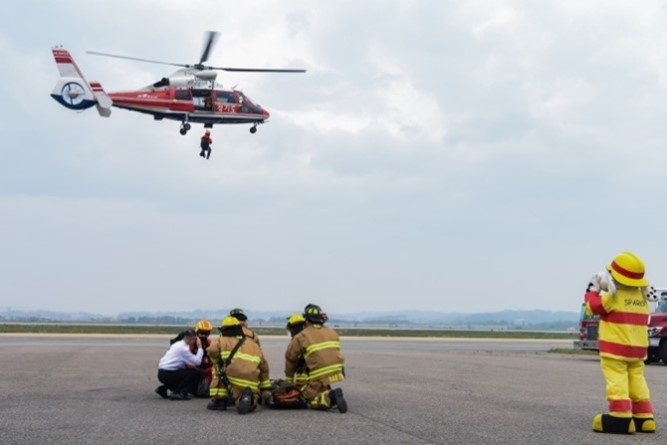 Osan Fire Department hosts annual fire prevention week