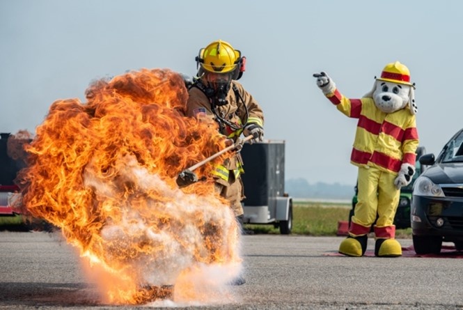 Osan Fire Department hosts annual fire prevention week