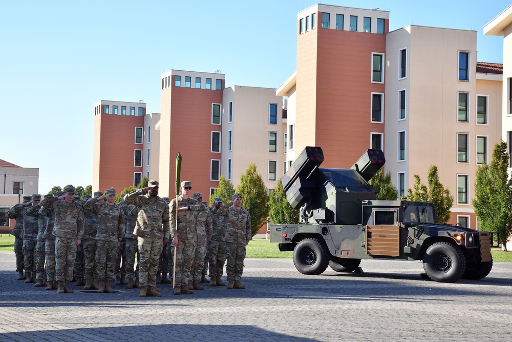 Charlie Battery 1st Battalion 57th Air Defense Artillery Regiment, Activation in Vicenza, Italy.