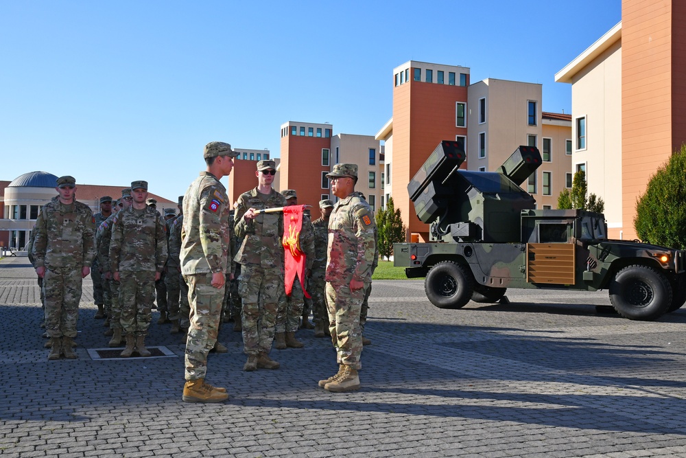 Charlie Battery 1st Battalion 57th Air Defense Artillery Regiment, Activation in Vicenza, Italy.