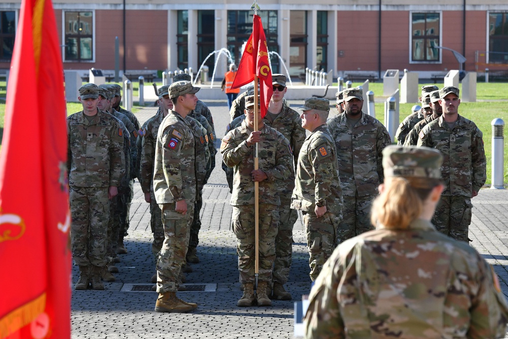 Charlie Battery 1st Battalion 57th Air Defense Artillery Regiment, Activation in Vicenza, Italy.