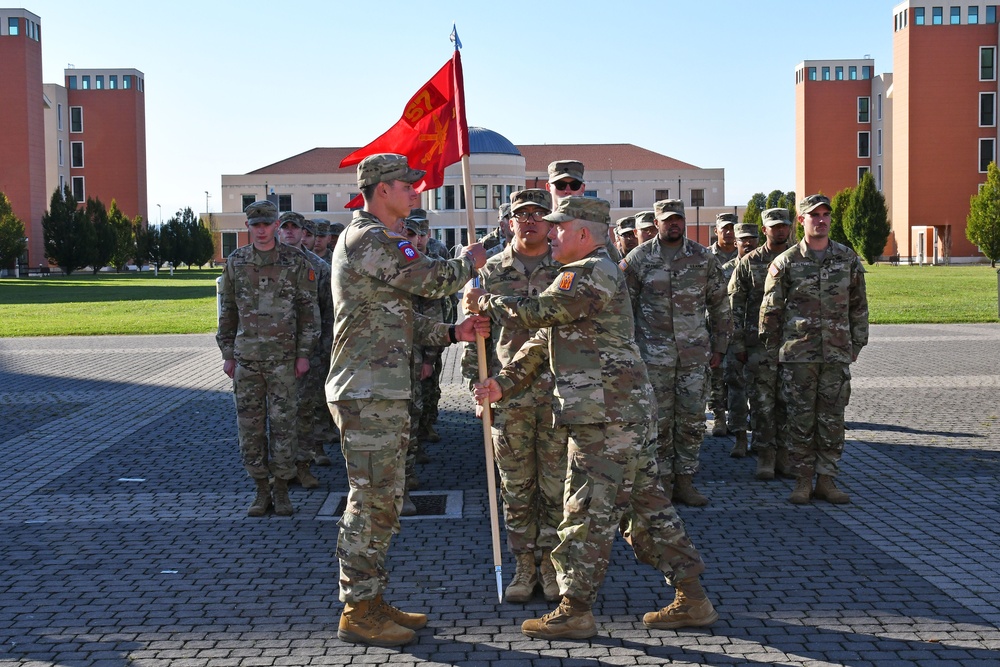 Charlie Battery 1st Battalion 57th Air Defense Artillery Regiment, Activation in Vicenza, Italy.