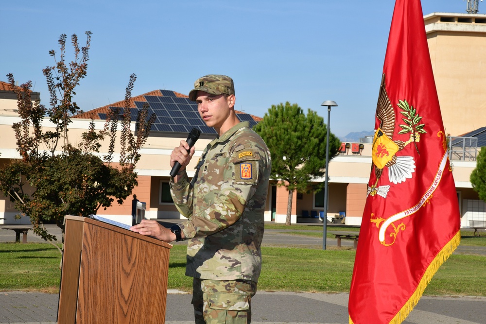 Charlie Battery 1st Battalion 57th Air Defense Artillery Regiment, Activation in Vicenza, Italy.