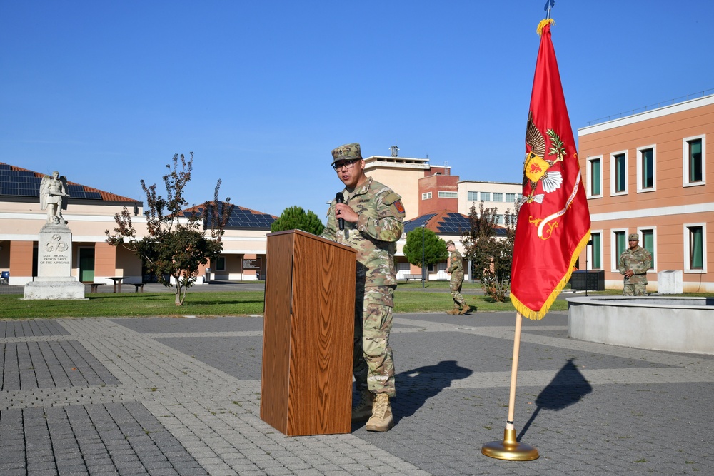 Charlie Battery 1st Battalion 57th Air Defense Artillery Regiment, Activation in Vicenza, Italy.