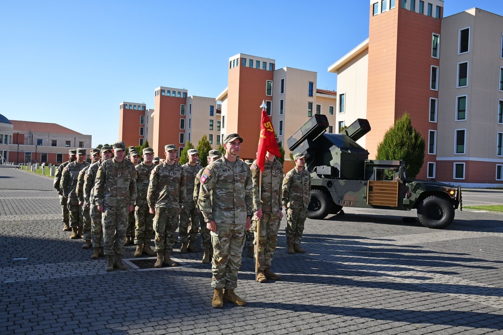 Charlie Battery 1st Battalion 57th Air Defense Artillery Regiment, Activation in Vicenza, Italy.