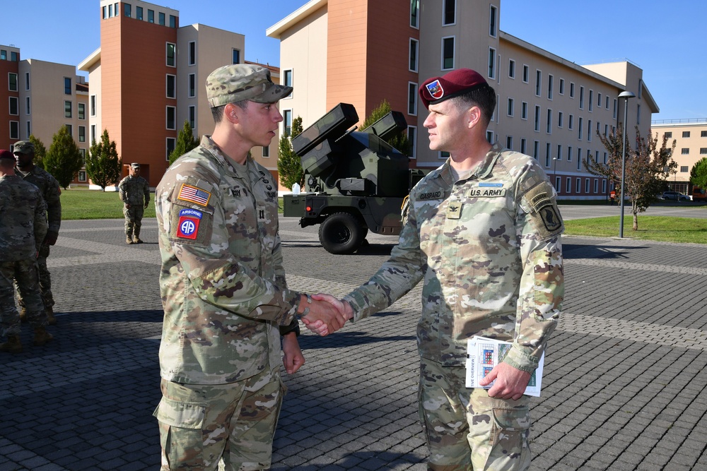 Charlie Battery 1st Battalion 57th Air Defense Artillery Regiment, Activation in Vicenza, Italy.