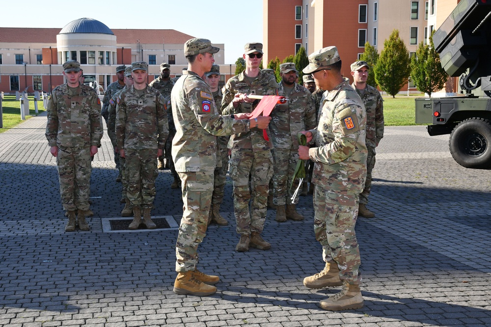 Charlie Battery 1st Battalion 57th Air Defense Artillery Regiment, Activation in Vicenza, Italy.