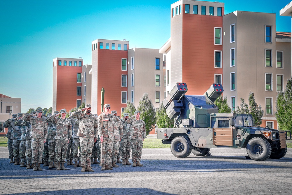 Charlie Battery 1st Battalion 57th Air Defense Artillery Regiment, Activation in Vicenza, Italy.